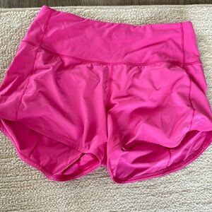 Lululemon speed up high rise short 4”